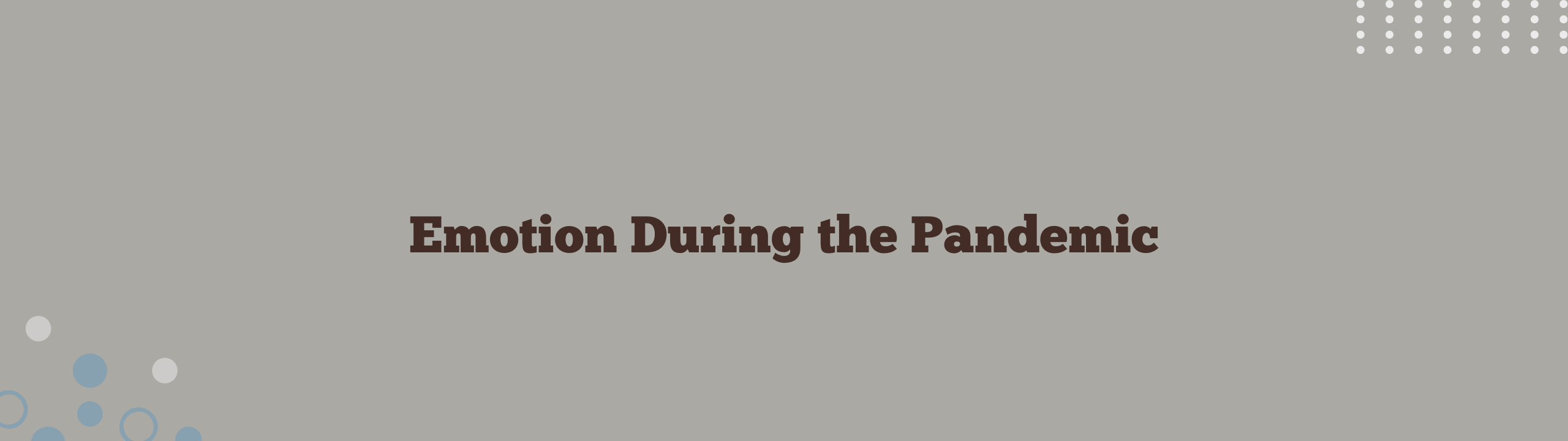 Good Story: Emotion During the Pandemic overview