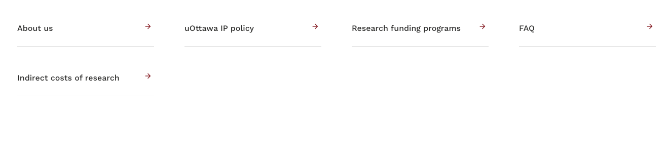 ISS navigation bar redesign